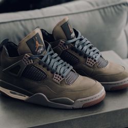 JORDAN 4 A Ma Maniere Dark Mocha Size 12 M