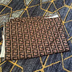1/2 Yard Fendi Fabric Material 