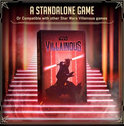 Ravensburger Star Wars Villainous Darth Maul Expandalone 2 Family Strategy Board and Card Game for Ages 10 and Up