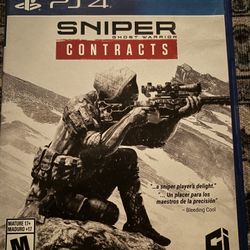 Sniper Contracts PS4