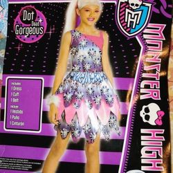 Monster High M (9+10) Halloween Dress Up : Dress, Cuff & Belt • Pre-owned