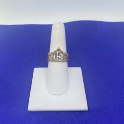 14KT Sweet 15 Ring