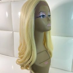 Blonde Lace wig- Dress Up Cosplay Costume Wig-$50 New-peluca Rubia Nueva