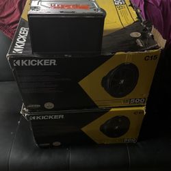 Kicker Sound 15" 500 Watts Peak