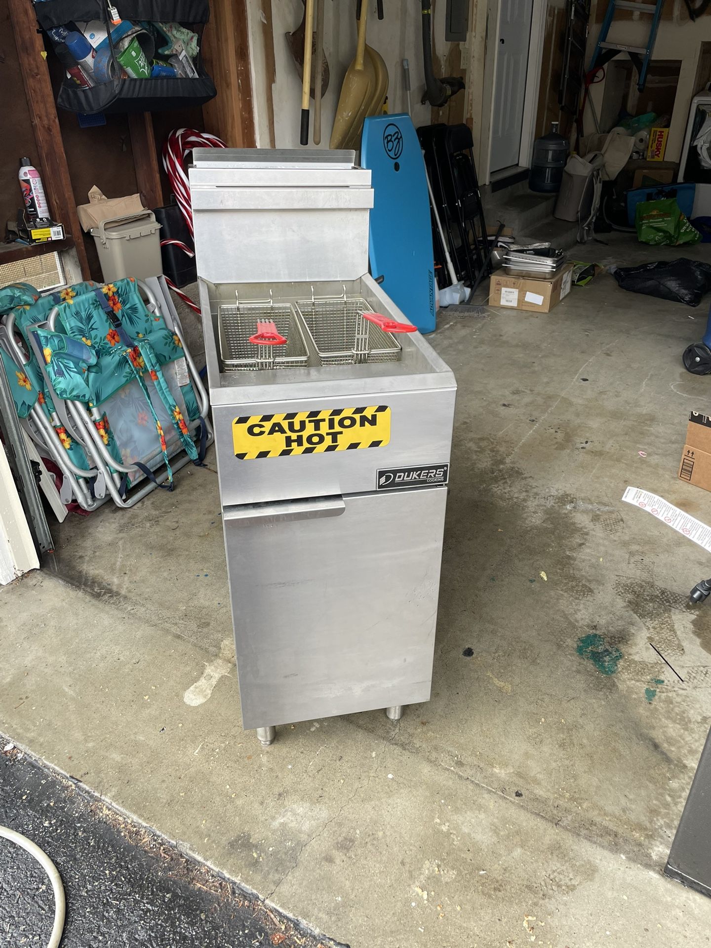 Dukers 120,000BTU deep Fryer
