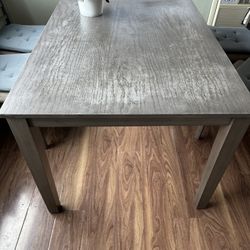 Dining Table With Four Chairs 