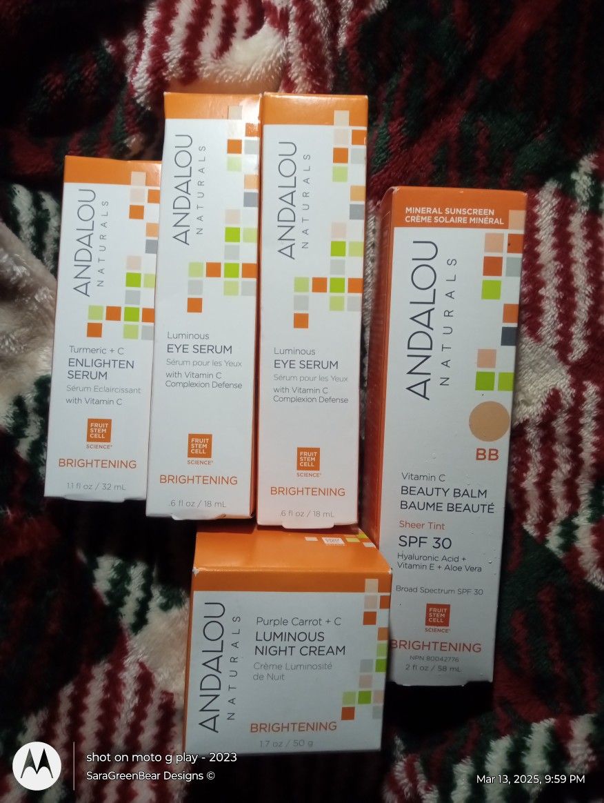 Andalou Vit C Brightner Series (Awesome!!)