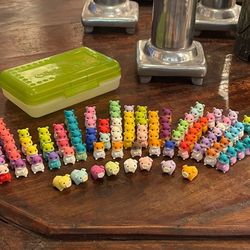 101 Japanese Iwako Eraser Puzzle Hamsters And 8 Pigs