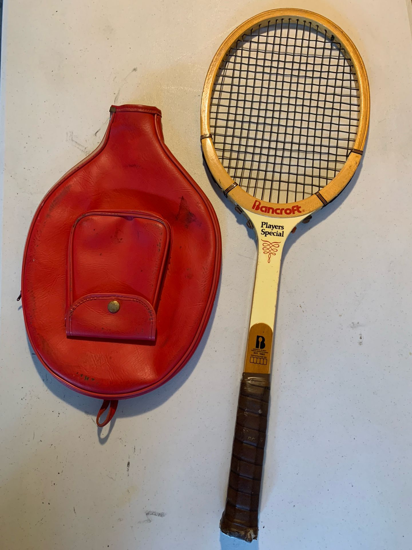 Vintage Bancroft tennis racket