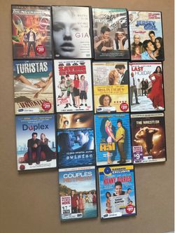 $0.50 cents each, DVD movies ,buy all only $10.00 Total