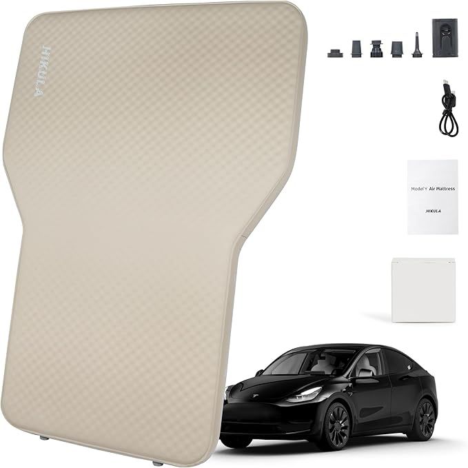 Tesla Camping Air Mattress with Foam, 4''Extra Thick Self Inflating Sleeping Pad for Camping#2178UR8