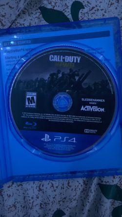 Call Of Duty World War 2 Ps4 ( Also Works For Ps5)
