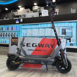 Segway Max G3 Electric Scooter ( Payment Plans Available / Planes De Pagos Disponibles )