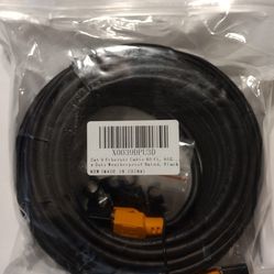 Quisky Cat 8 Ethernet Cable 40 ft, 40Gbps 2000Mhz High Speed CAT8 Network Patch Cord, 26AWG SFTP Wires Outdoor RJ45 Connector Gaming LAN Cable 