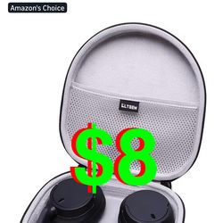 Case Compatible with Sony WH-CH720N / WH-CH520 / WHCH710N / WH-CH510 Noise Canceling Wireless Headphones Bluetooth Over The Ear Headset, Black+Gray