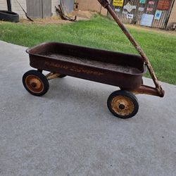 Vintage Radio Flyer Wagon Patina