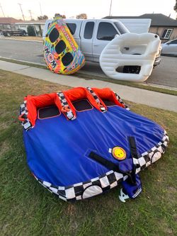 3 person towable tube