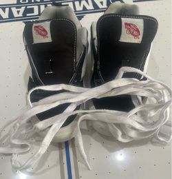 Vans black and white sneakers
