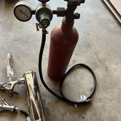Beer, Tank and Faucet and Connection