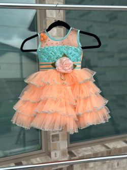Designer flower girl TuTu dress