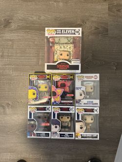 Funko pop Stranger Things Lot