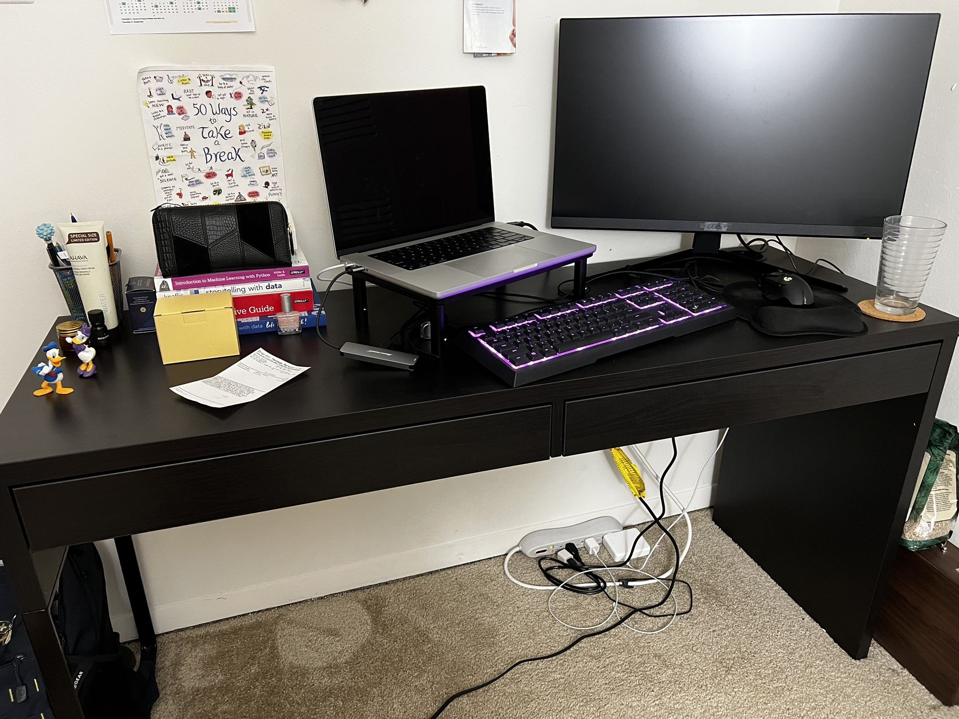 IKEA Micke Desk 55 Inch