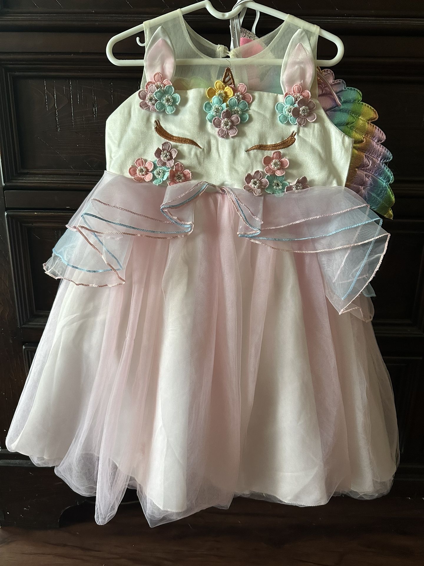 Toddler Unicorn Halloween Costume Dress