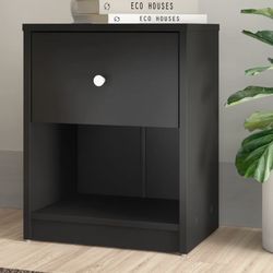 Black night stand 