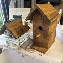 Wood Bird Houses