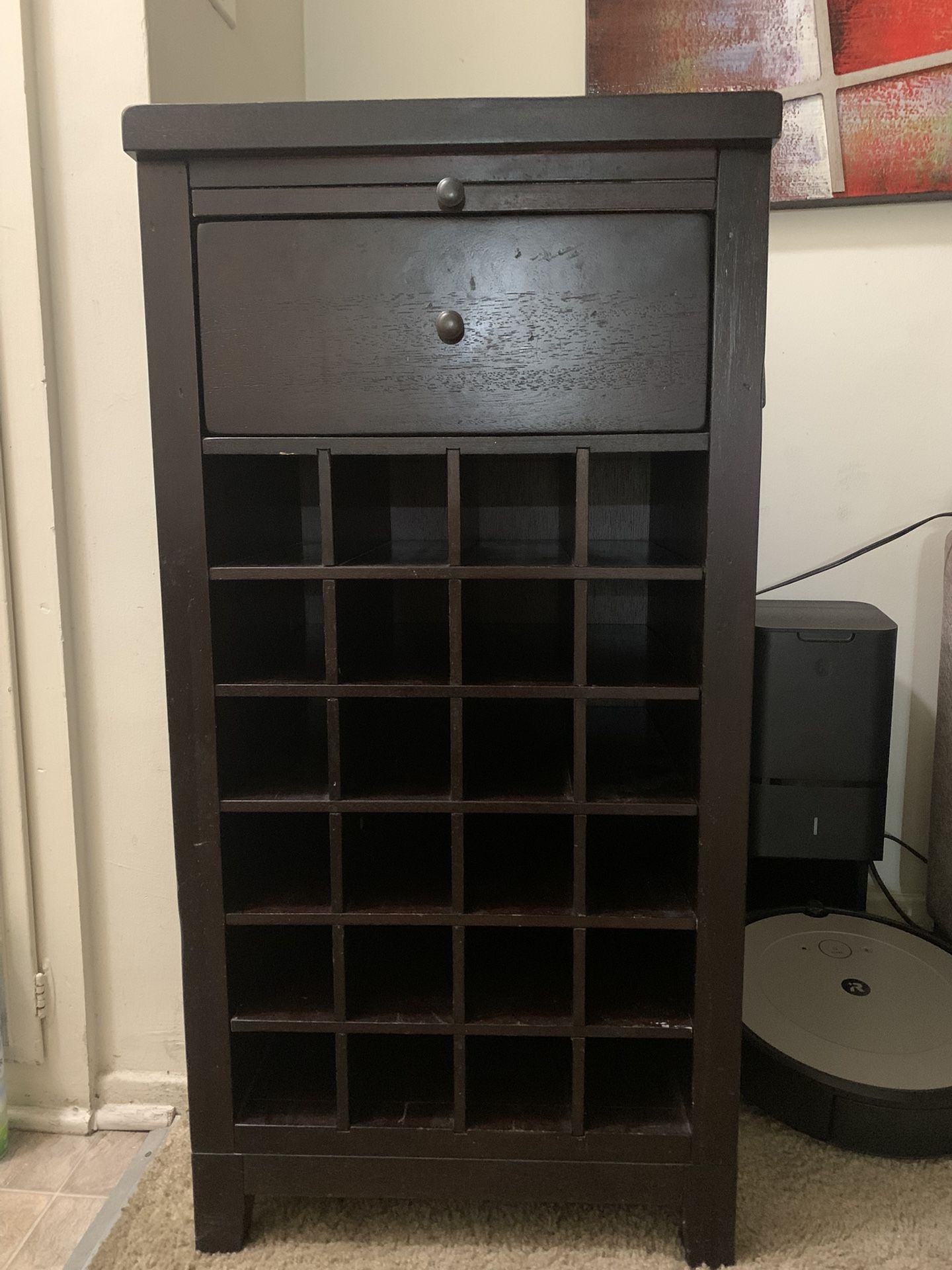 Wine Rack Or Bar Cart. Solid Wood