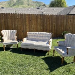3 Piece Couch & Chair Set 