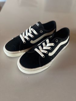 Cheetah black vans size 7