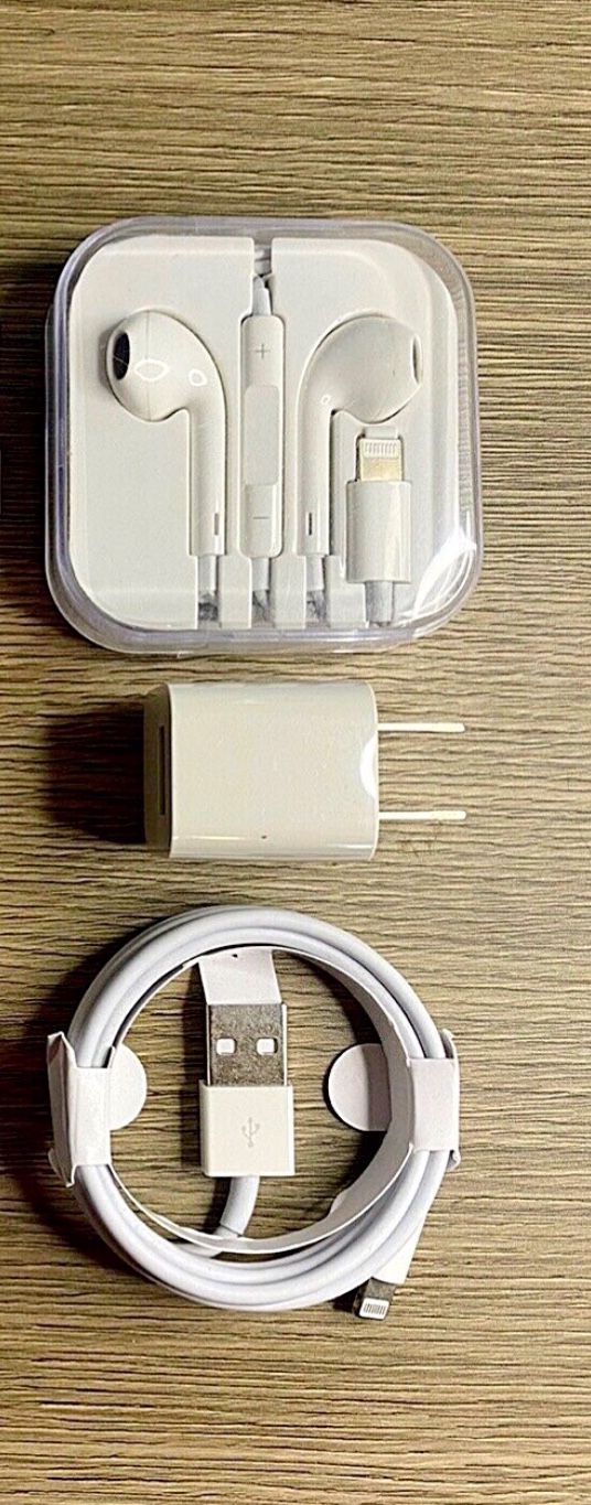 iPhone Charger And Earphone