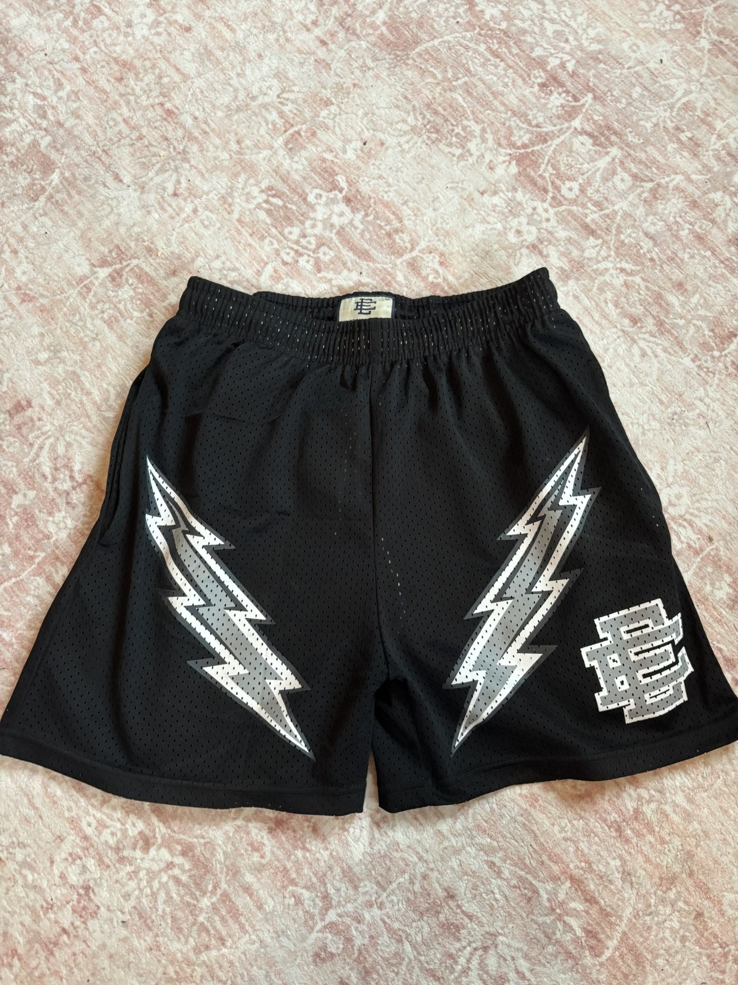 Eric Emanuel Black Thunder Shorts