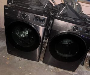 Lavadora y secadora LG