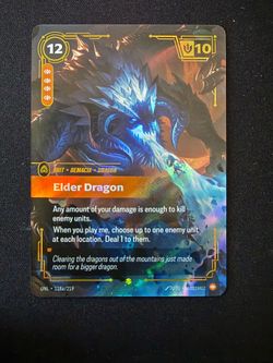 Elder Dragon (Alternate Art)  – Riftbound: unleashed (118a/219)