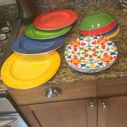 Melamine Dish Set 