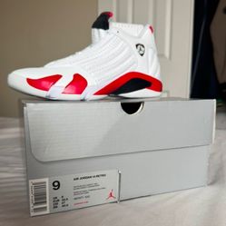 Air Jordan 14 Retro Size 9 Candy Cane. 