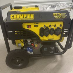 Champion Generator 9375 (7500 Watts)