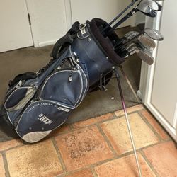MENS FULL SET Golf Clubs - Golfsmith, Turbo Power & BagBoy Stand Bag