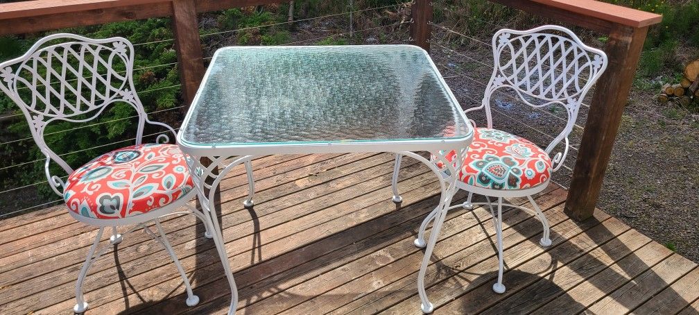Iron Patio Set