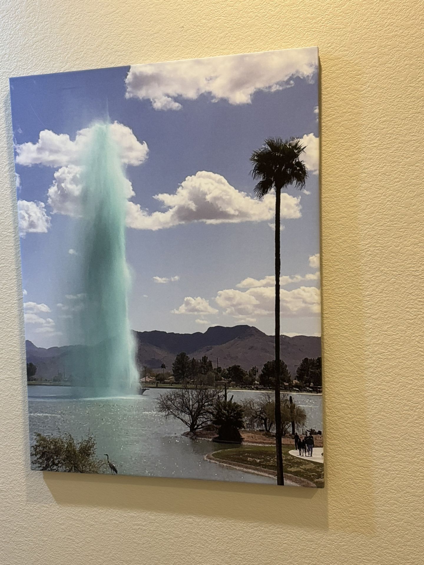 Canvas Pictures Of Fountain Hills Fountain 