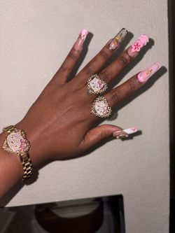 HK Bling Heart Ring