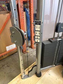 Life Fitness Dual Adjustable Pulley VERY CLEAN