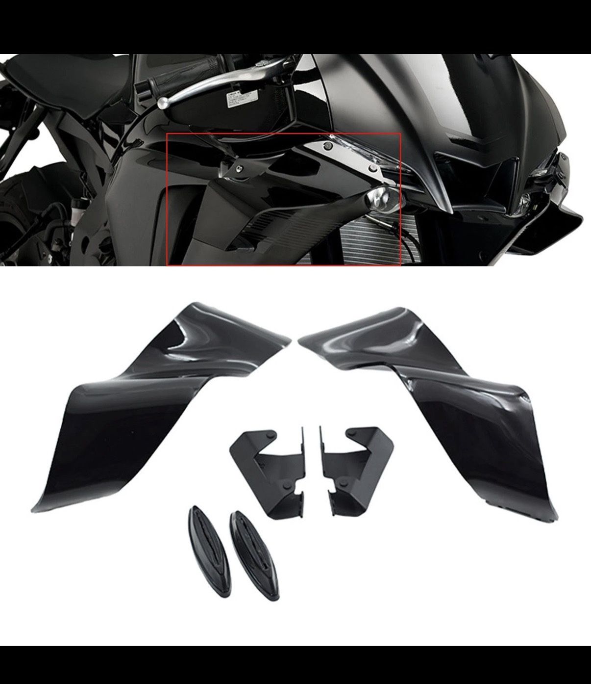 05 R1 Winglets Yamaha R1 Winglets Wing Spoiler for Sale in Lomita, CA - OfferUp