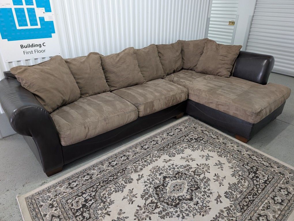 Sectional L-shaped Sofa Delivery Available 🚚