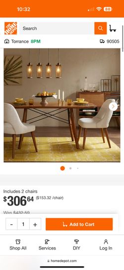 Nola Cream Color chairs