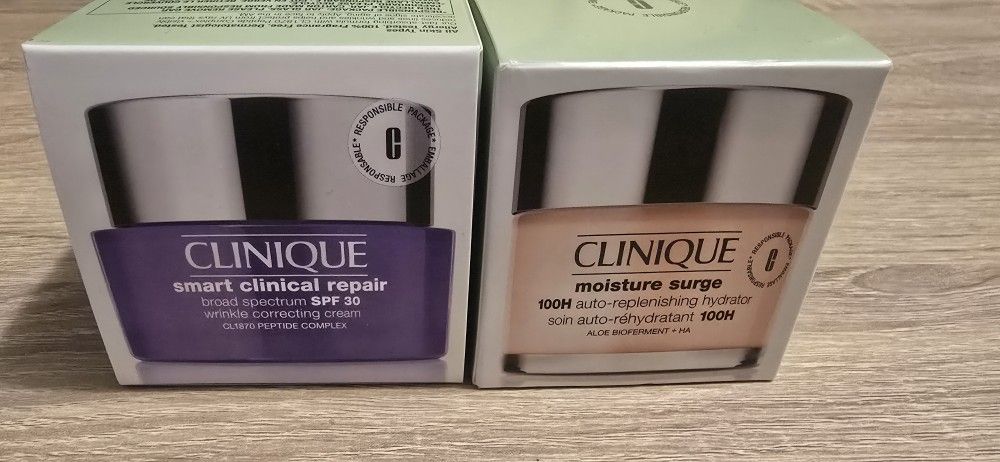 Clinique Smart Clinical Repair/ Moisture Surge Cream