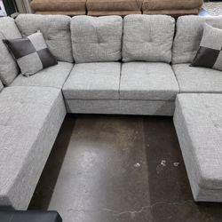 STORE CLOSING SALE - Sectional With Ottoman Only $499 ! 