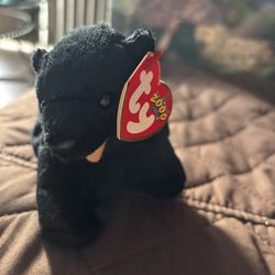 Cinders bear 2000 beanie Baby